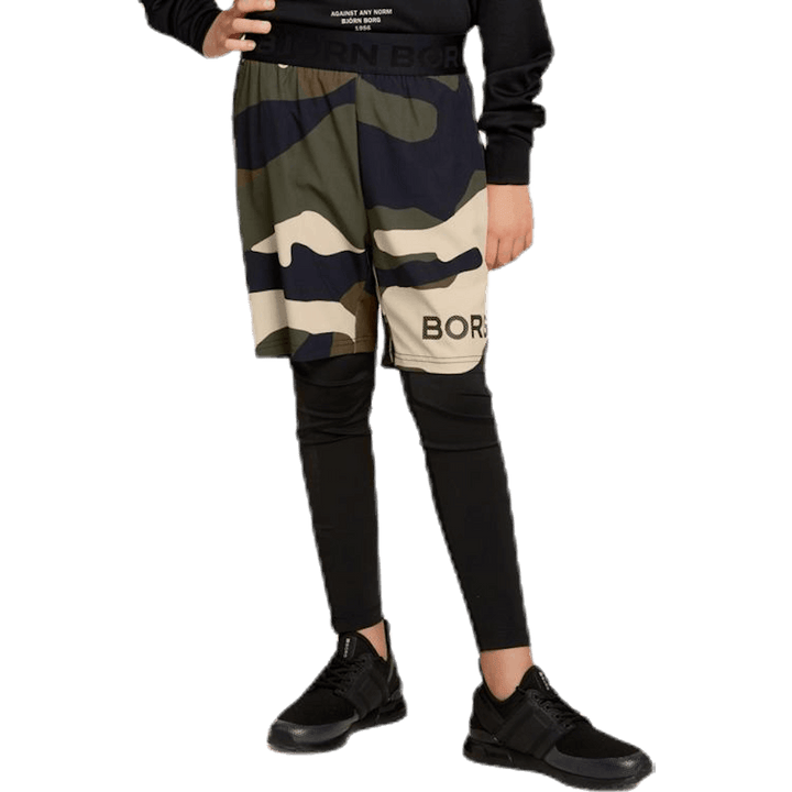 Pantaloncini August 4-Way Stretch Junior a fantasia