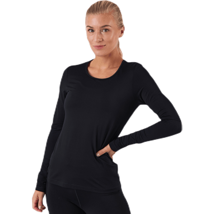 Iconic Langarmshirt Schwarz