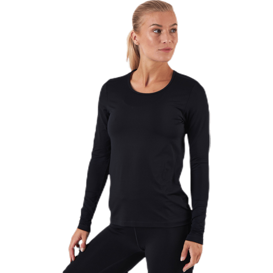 Iconic Langarmshirt Schwarz