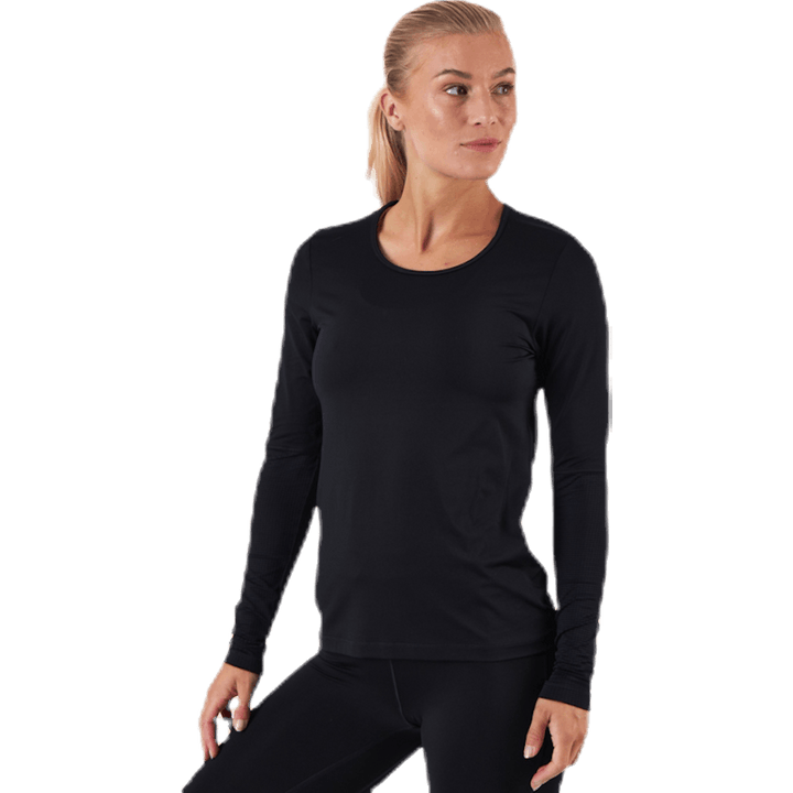 Iconic Langarmshirt Schwarz