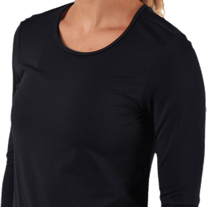 Iconic Langarmshirt Schwarz