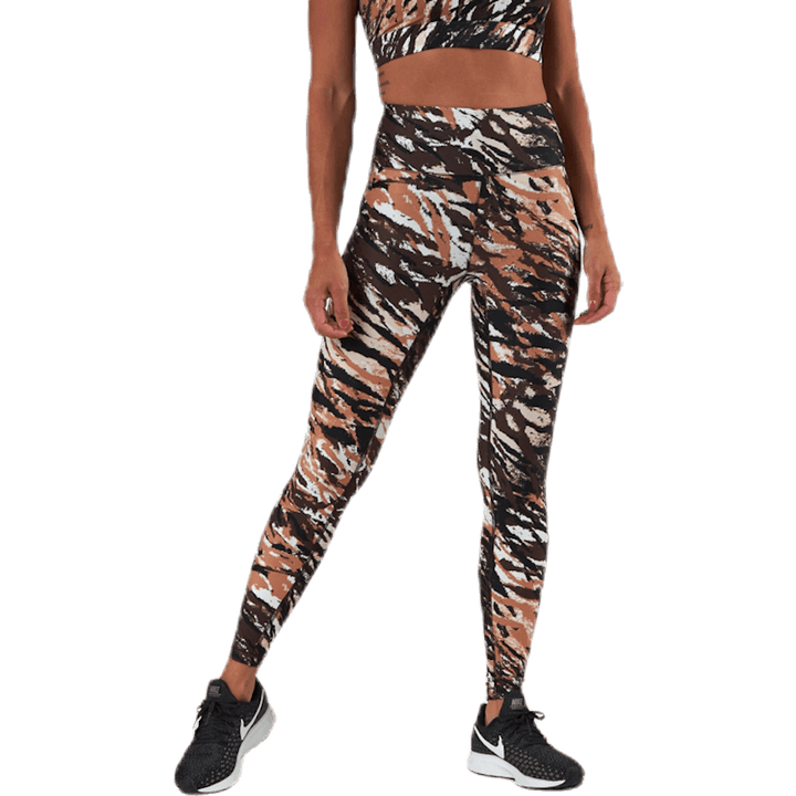 Better High Waist 7/8 Strumpfhose Schwarz/Beige