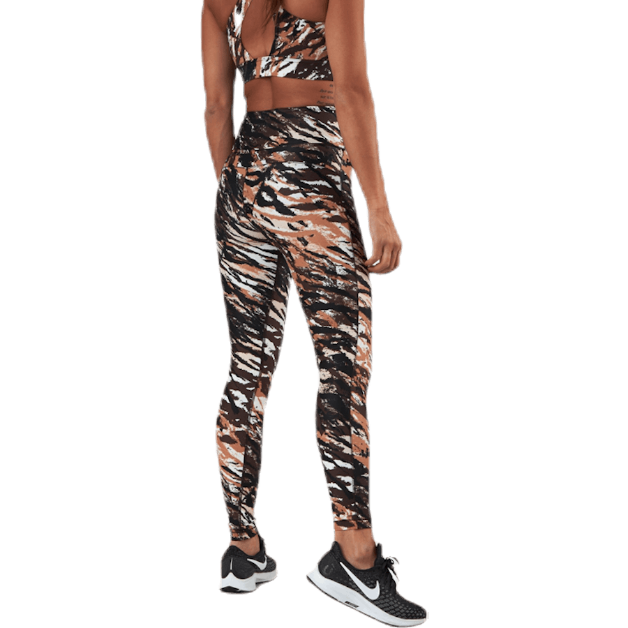 Better High Waist 7/8 Strumpfhose Schwarz/Beige