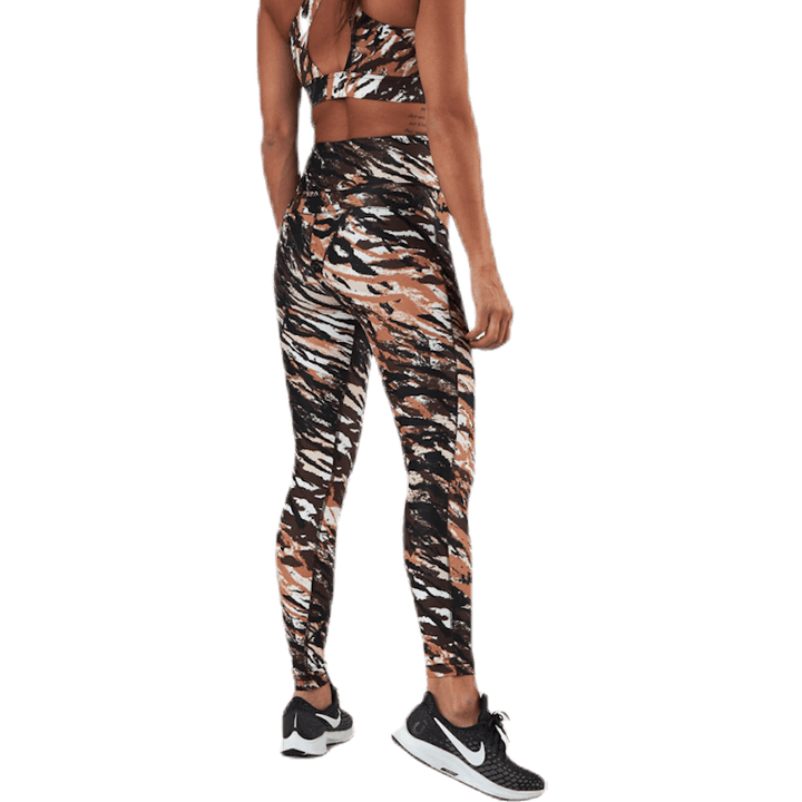 Better High Waist 7/8 Strumpfhose Schwarz/Beige