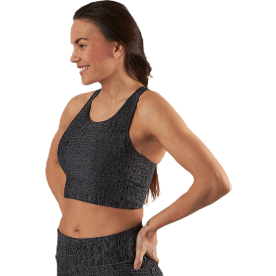 Croco Sport Top Harmaa