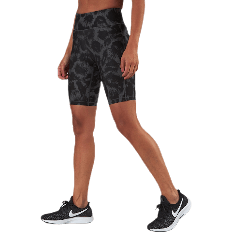 Awake Bedruckte Biker-Strumpfhose Schwarz/Grau