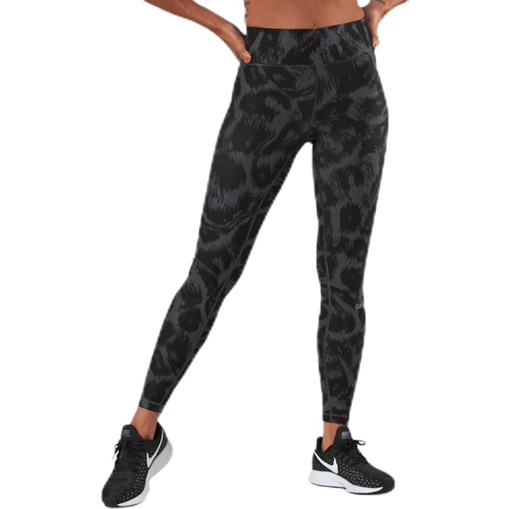 Awake trükitud sukkpüksid must/hall