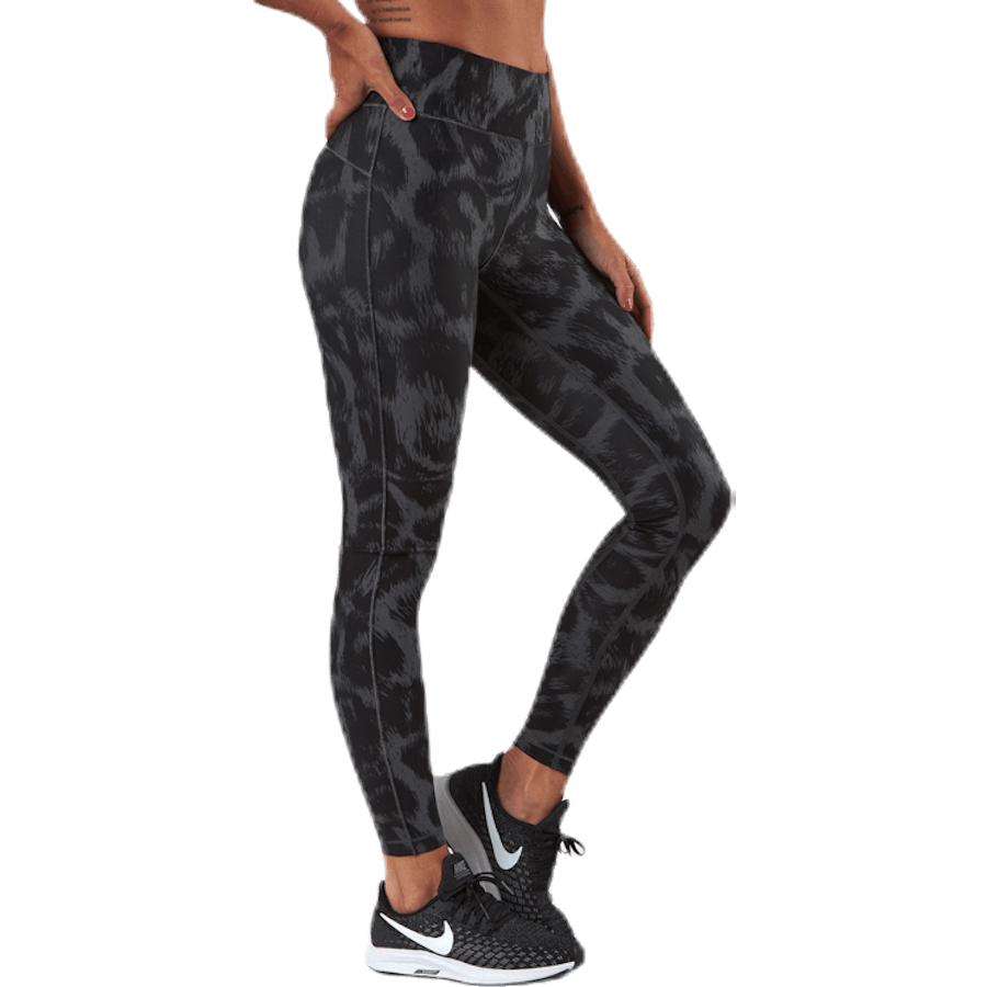 Awake trükitud sukkpüksid must/hall