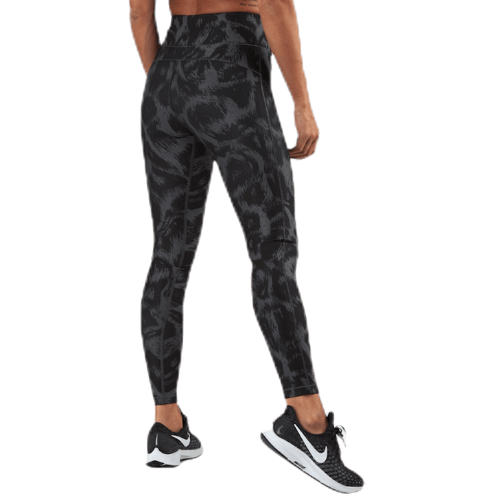 Awake trükitud sukkpüksid must/hall