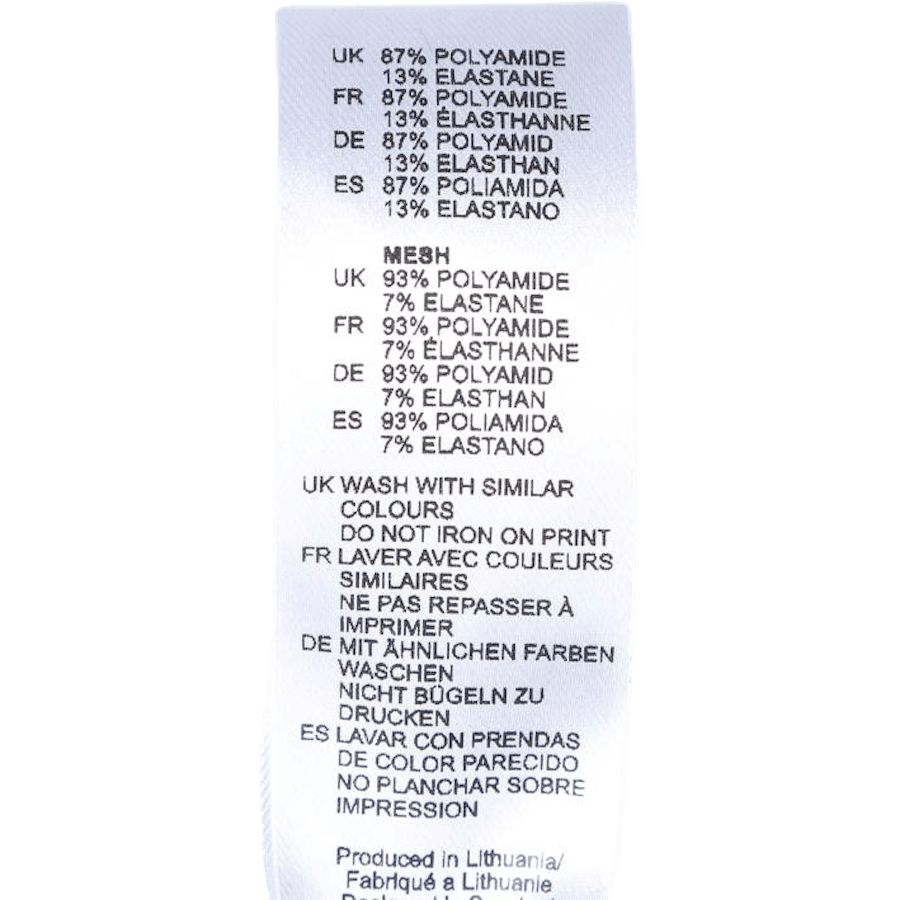 Tinklelio intarpas Racerback Black