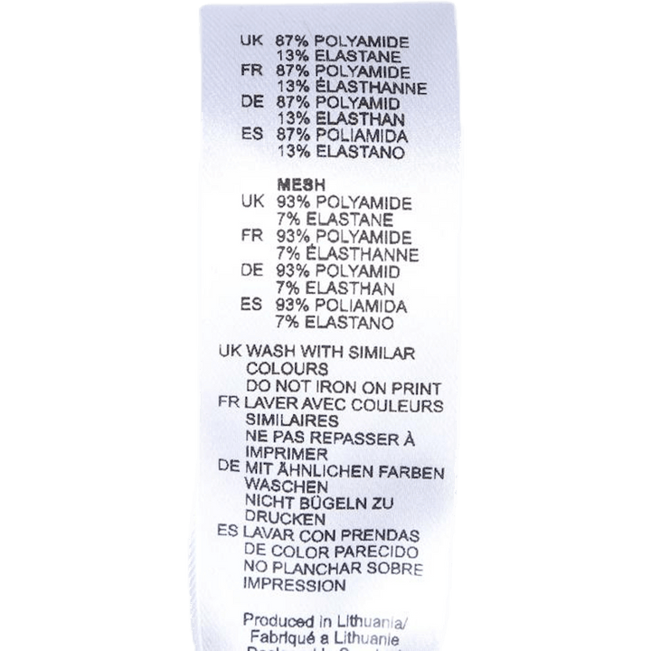 Tinklelio intarpas Racerback Black