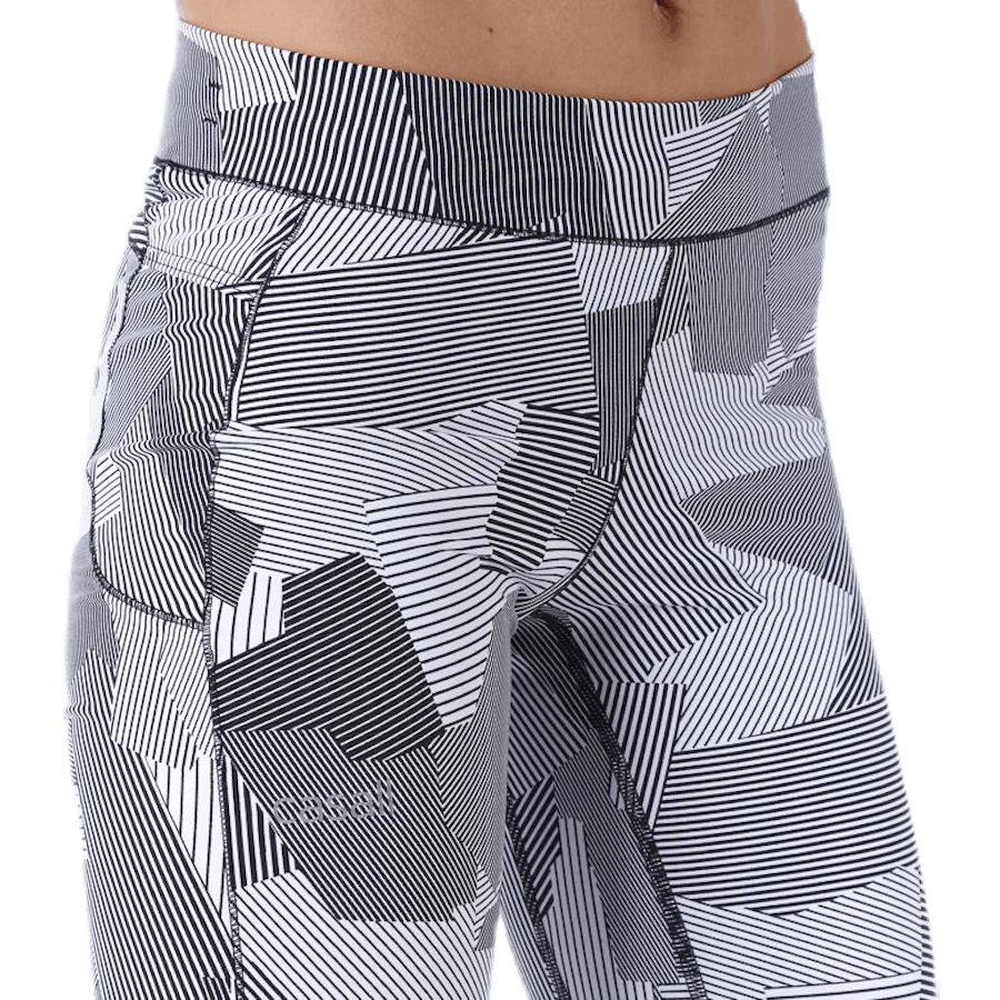 Graafilised sukkpüksid Valge