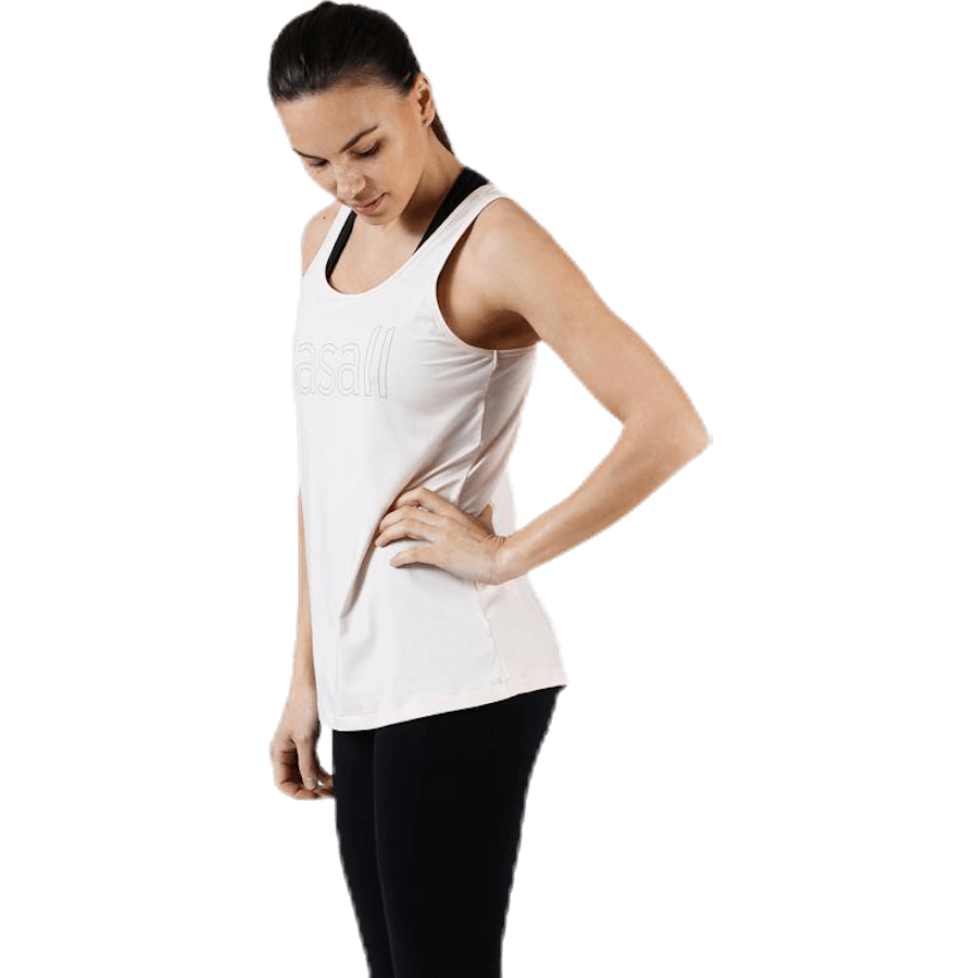 Logo Relaxed Tank Pink