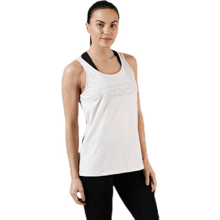 Logo Relaxed Tank Pink