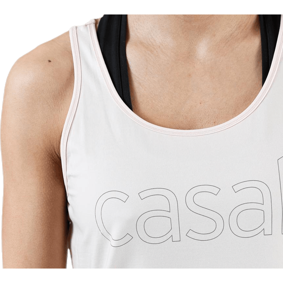 Logo Relaxed Tank Pink