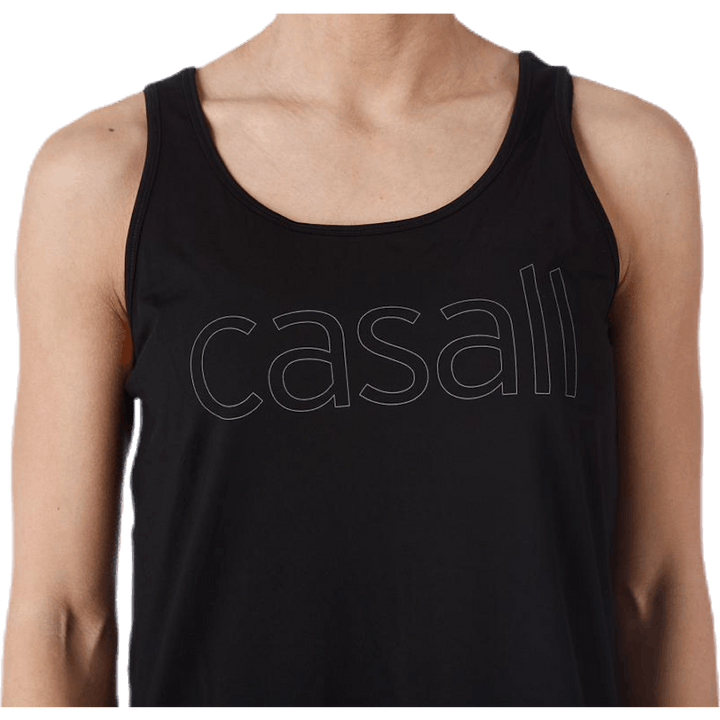 Logo Relaxed Tank Svart