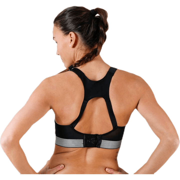 Sportbeha met hoge controle Zwart