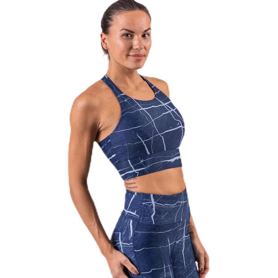 Concious Connected Sports Top Blue