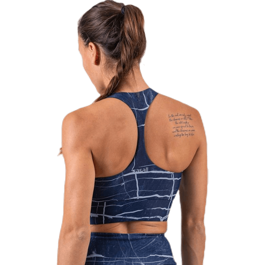 Concious Connected Sports Top Blue