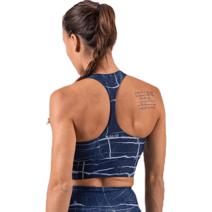 Concious Connected Sports Top Blue