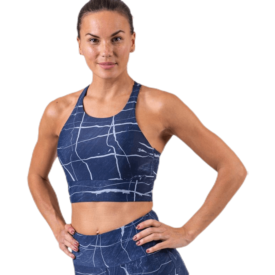 Concious Connected Sports Top Blue