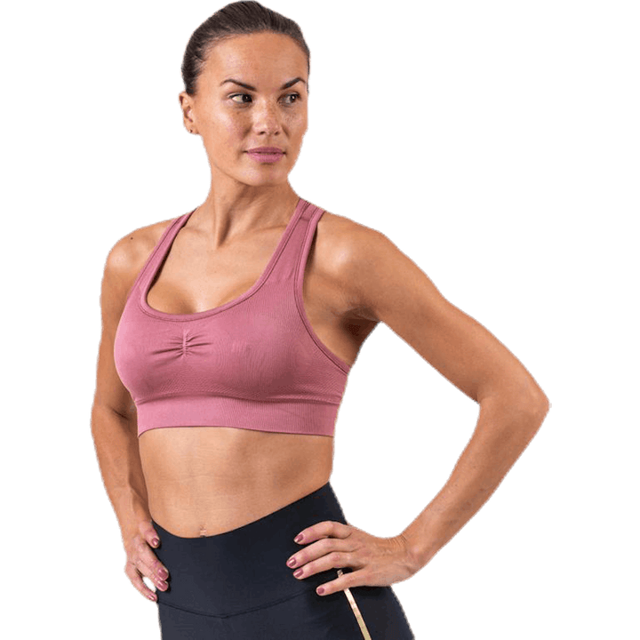 Smooth Sports Bra Roosa rinnahoidja