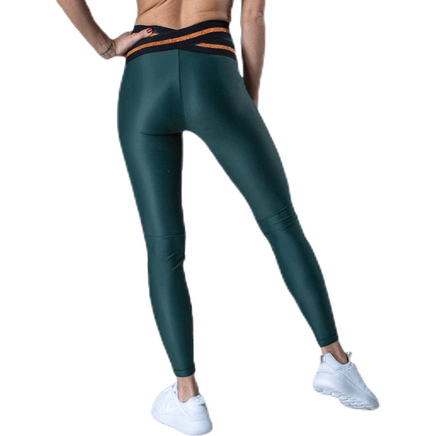 Fearless High Waist 7/8 sukkpüksid roheline