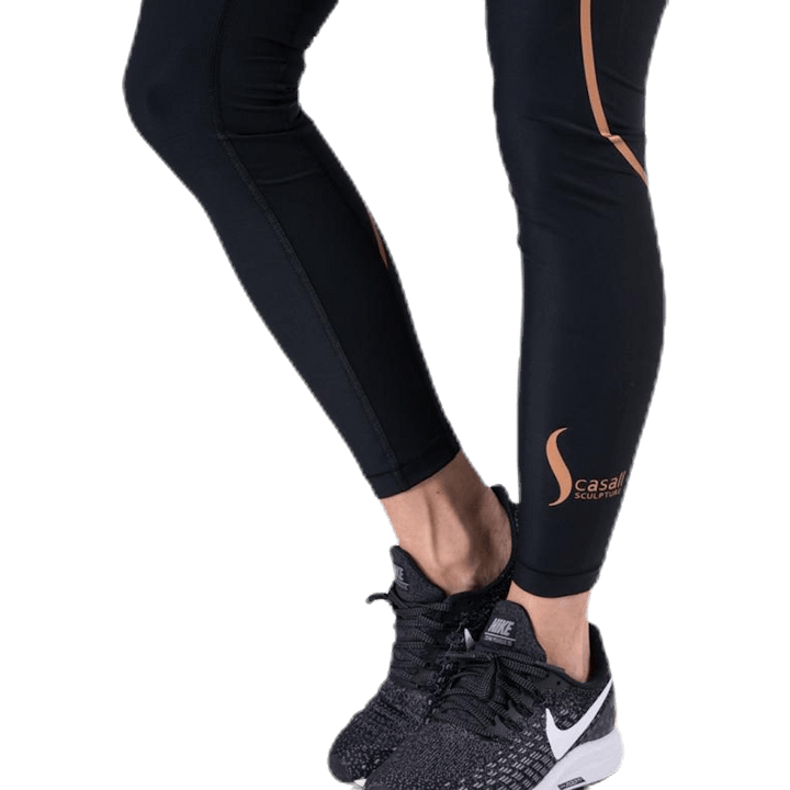 Bildhauerei 7/8 Strumpfhose Braun