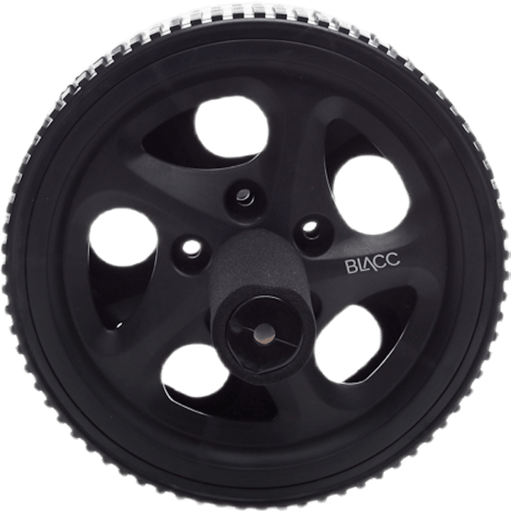 Roue abdominale noire