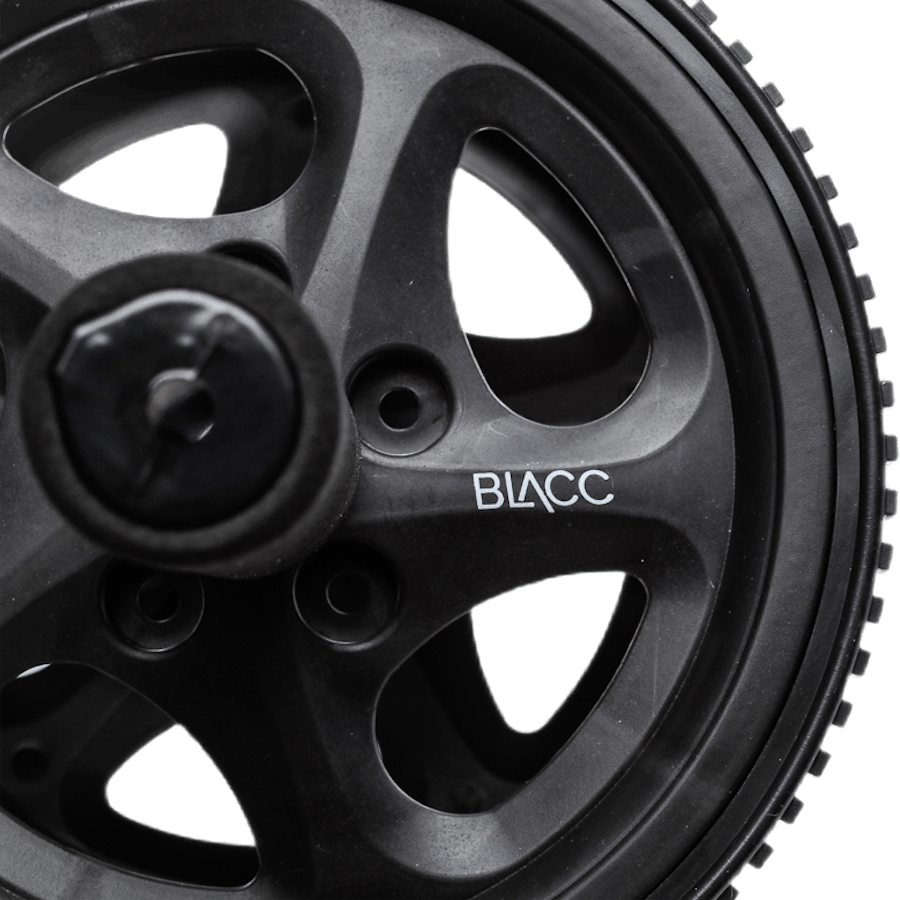 Roue abdominale noire