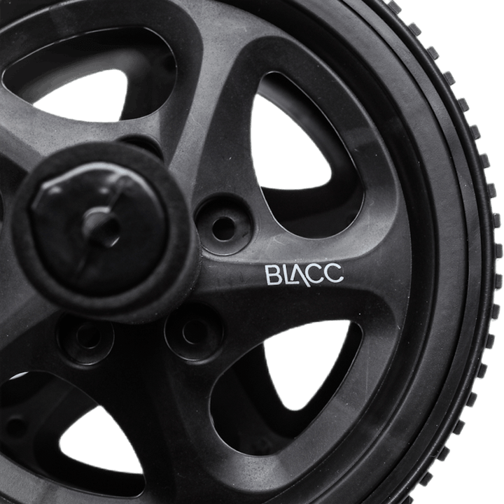Roue abdominale noire