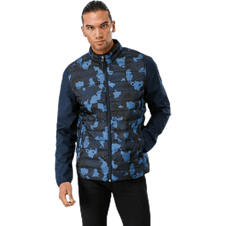 Olle Hybrid Jacke Blau/Schwarz