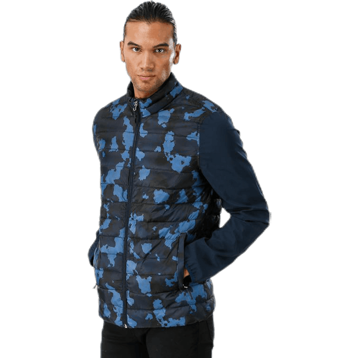 Olle Hybrid Jacke Blau/Schwarz
