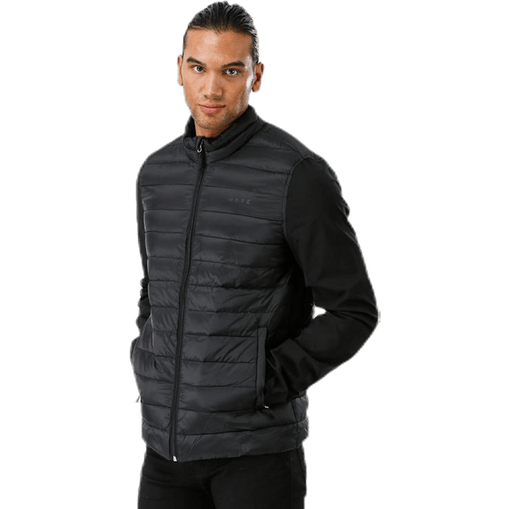 Olle Hybrid Jacke Schwarz