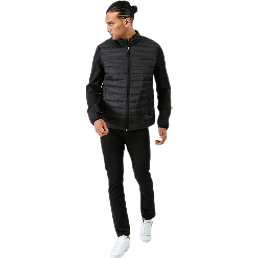 Olle Hybrid Jacke Schwarz