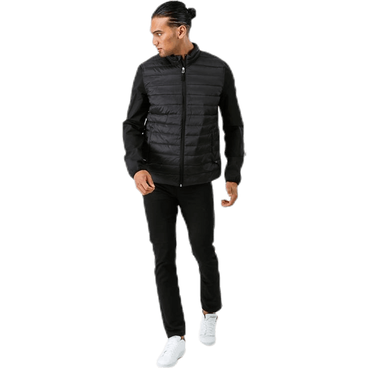 Olle Hybrid Jacke Schwarz