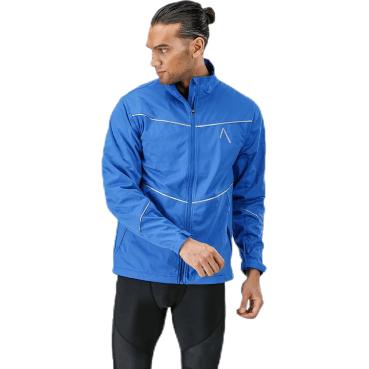 Veste de course bleue