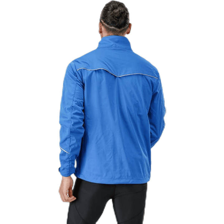 Veste de course bleue