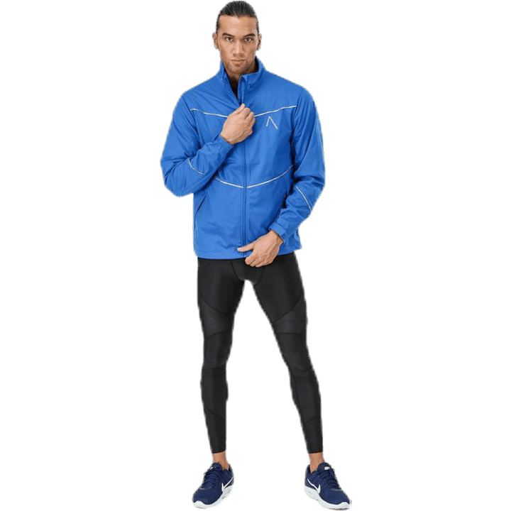 Veste de course bleue