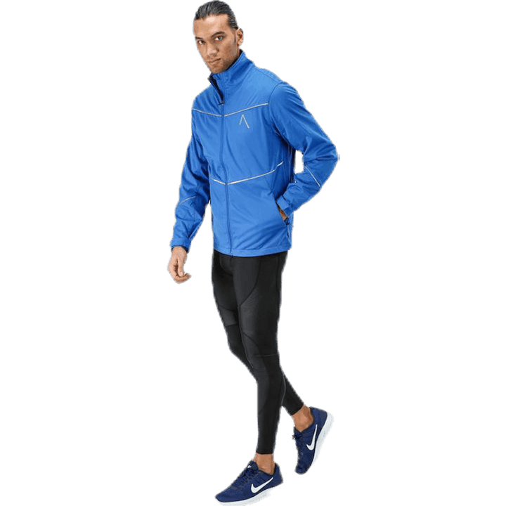 Veste de course bleue