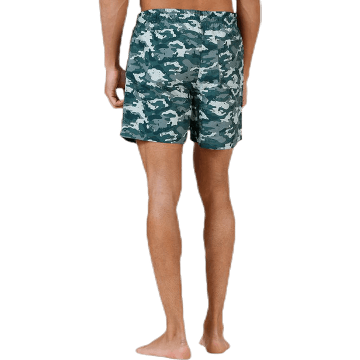 Louie Swim Trunks Patterned/Green