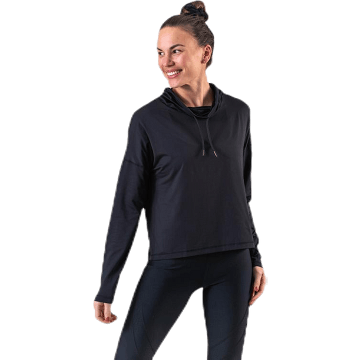 Faxi Crop Sweater Negro