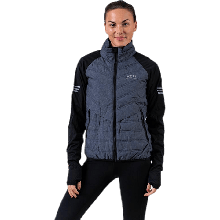 Anja Hybrid Jacket Black