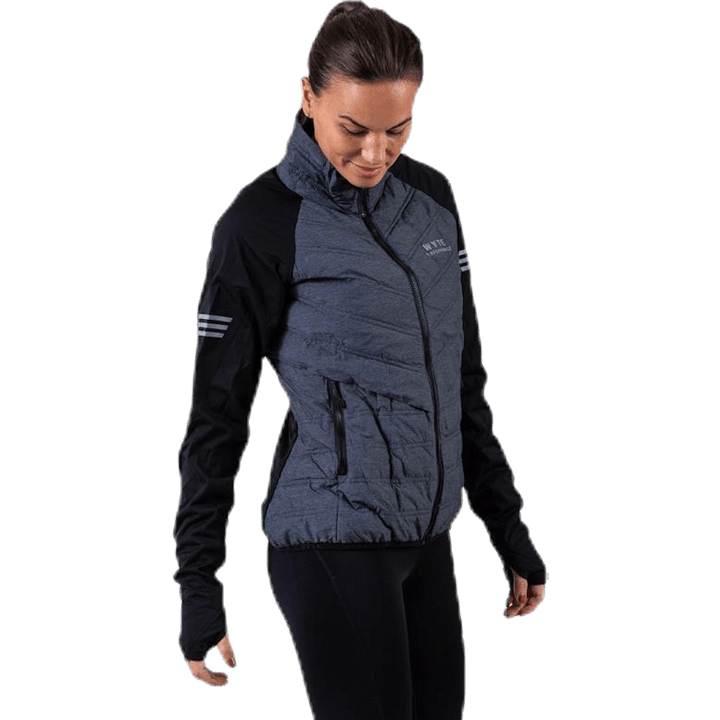 Anja Hybrid Jacket Black