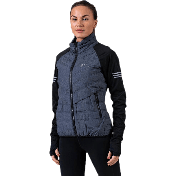 Anja Hybrid Jacket Black