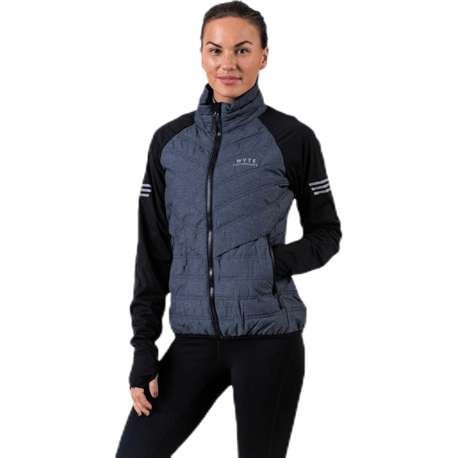 Anja Hybrid Jacket Black
