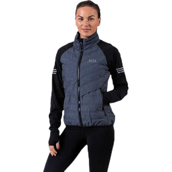 Anja Hybrid Jacket Black