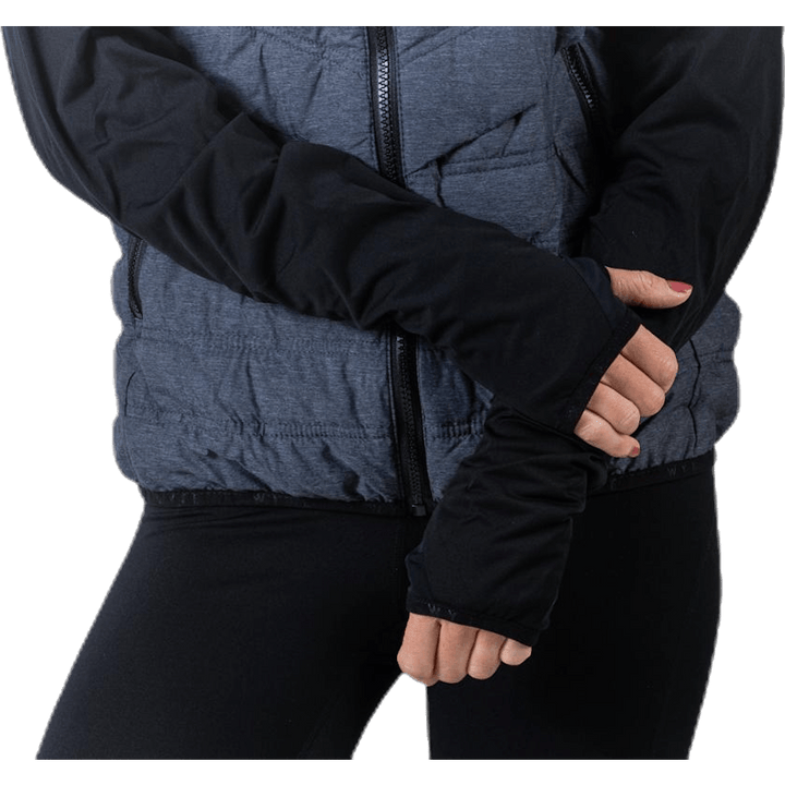 Anja Hybrid Jacket Black