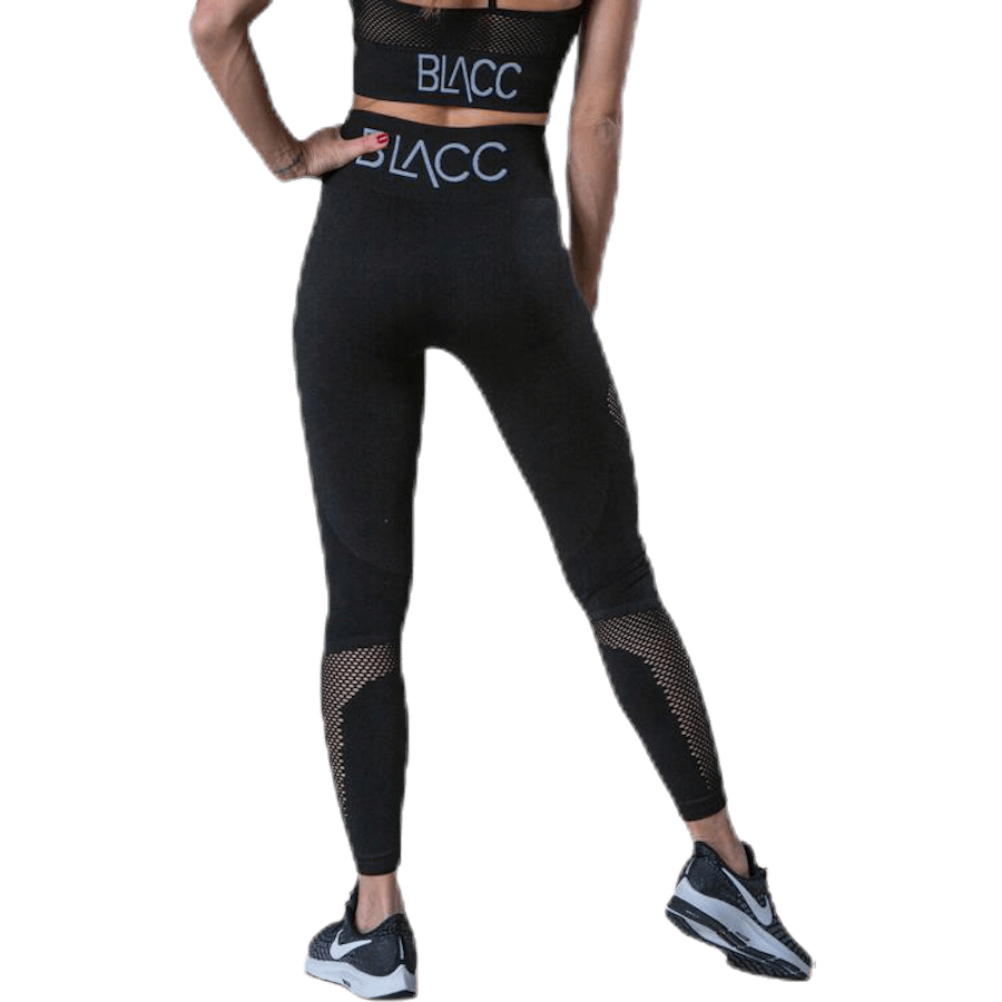 "Neoma" besiūlės pėdkelnės Black