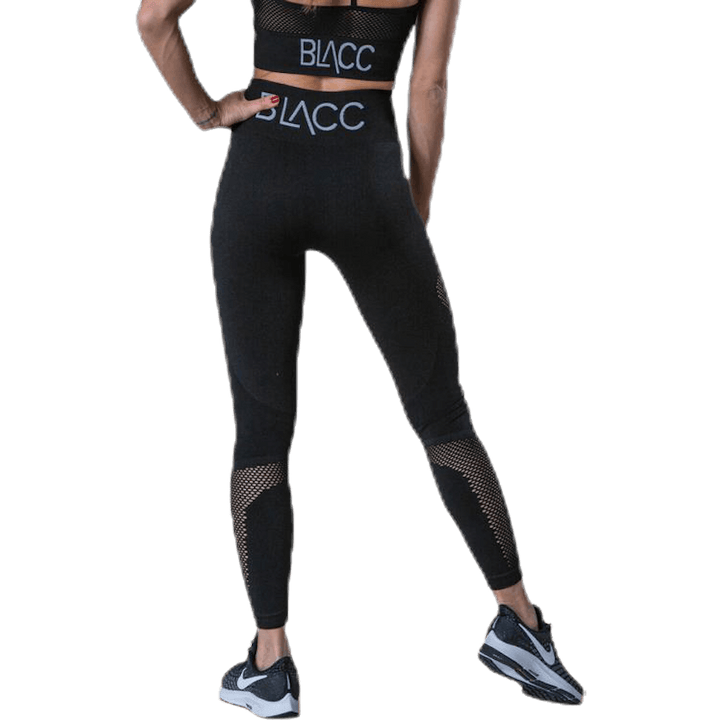 "Neoma" besiūlės pėdkelnės Black